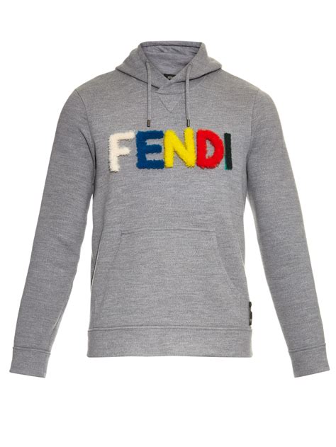 fendi coat men|fendi men's gray pullover hoodie.